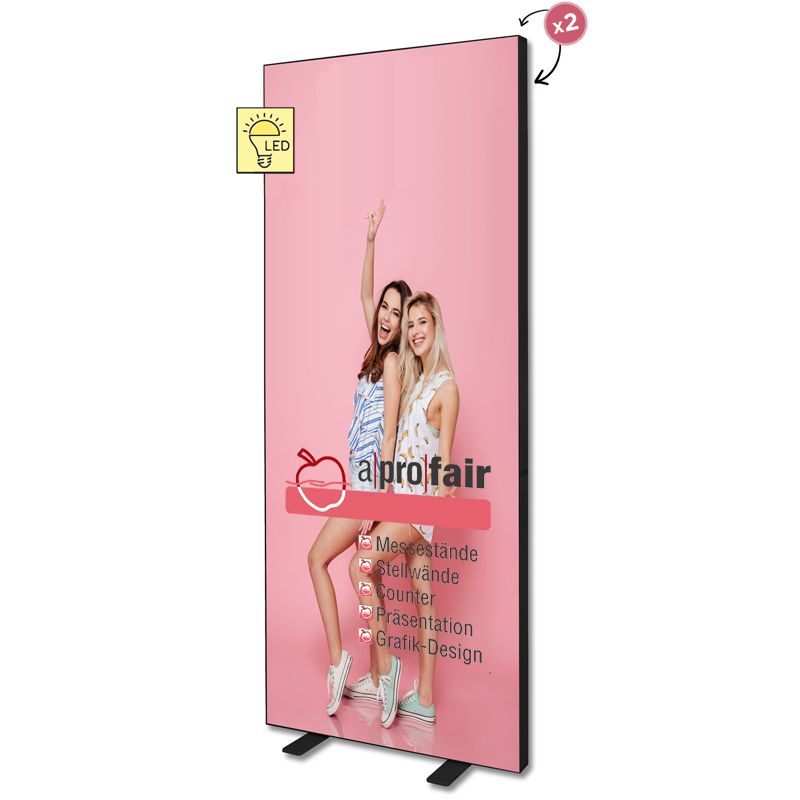 BOX LED SEG-Banner 100x250cm BOX LED SEG-Banner 100x250cm